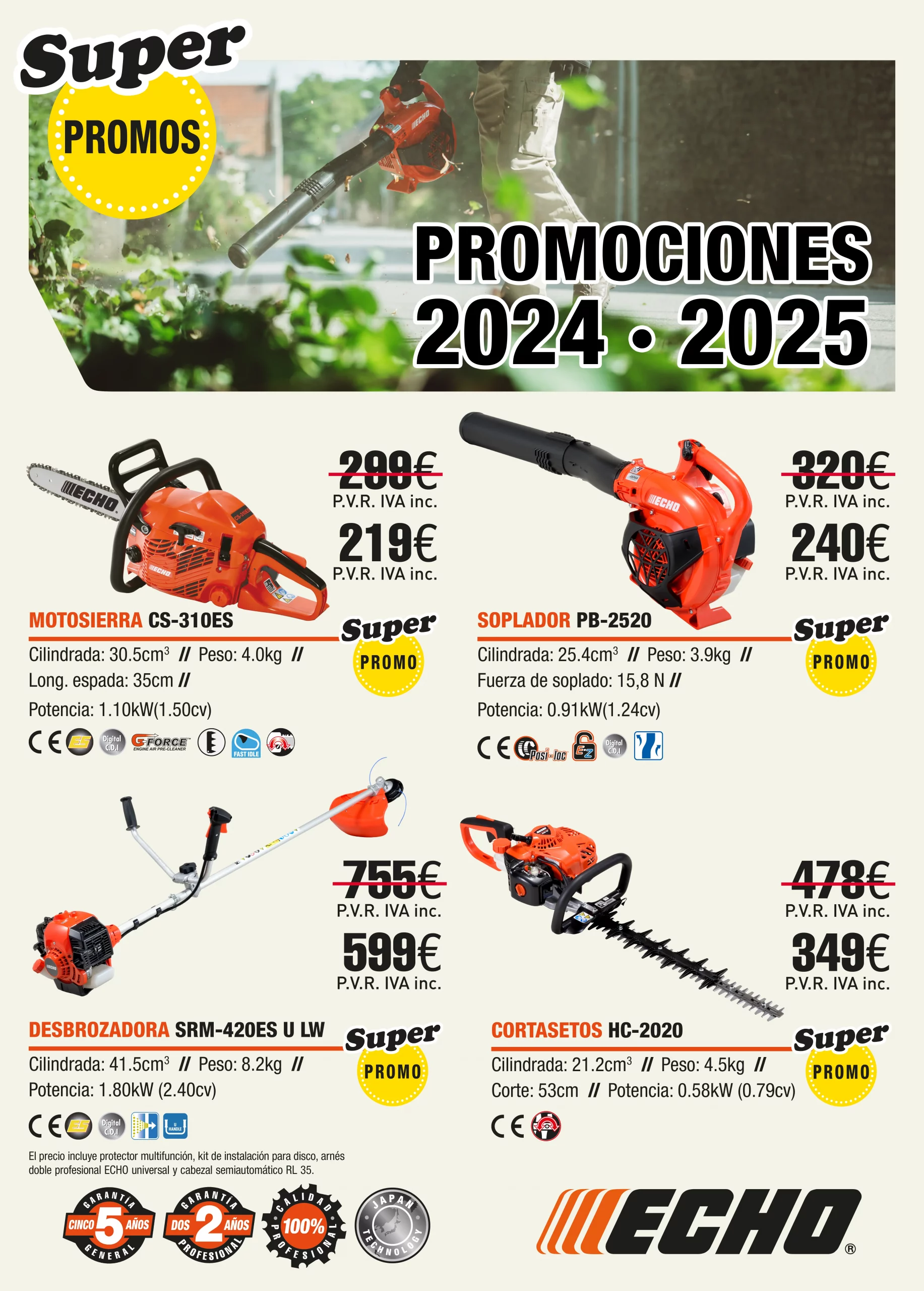 Promocions ECHO 2025